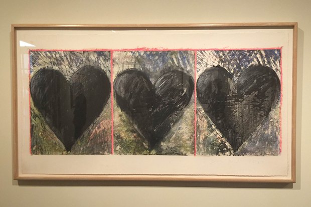 Take a closer look at #JimDine's 'Townsend Monotype II (Heart)' on our blog: bit.ly/2am5OA3