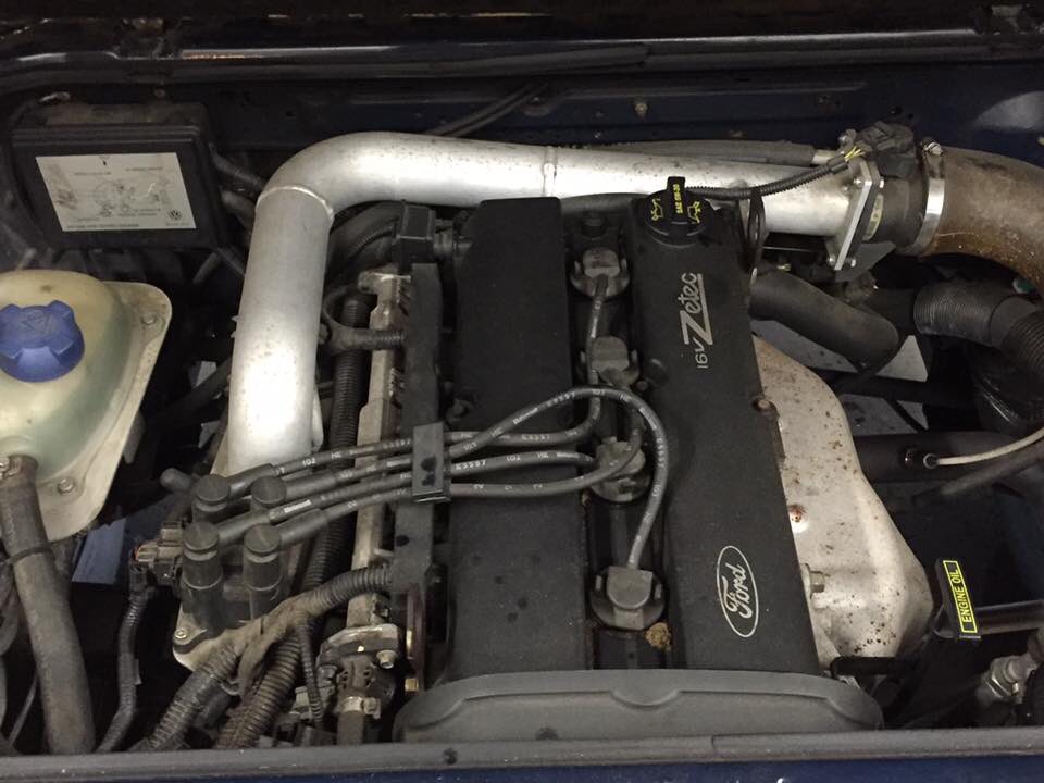 P_Imports's tweet photo. You don't see this everyday. It's a four  wheel drive "syncro"Vanagon powered by a 2004 Ford Focus Zetec.#volkswagen https://t.co/eKvKNoc4nz