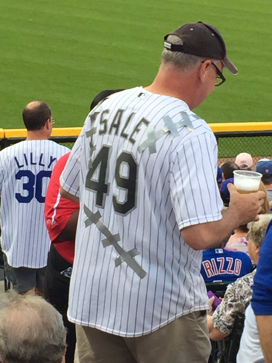 chris sale 1976 throwback jersey