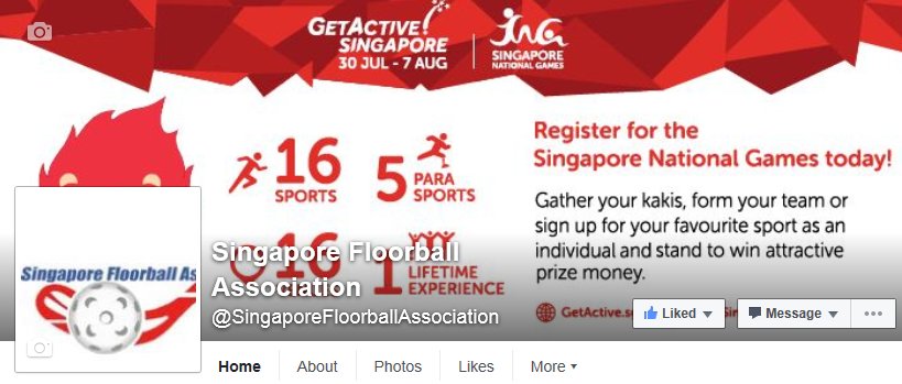 SFL2012div1's tweet photo. Singapore Floorball Association is on Facebook! https://t.co/AoguAWWp09
