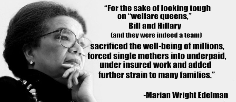 Politicaltwain1's tweet photo. Hey, @CoryBooker, that's not what Marian Wright Edelman said. Did you #ResearchHillary? #HillNo https://t.co/SlpHX01lgb