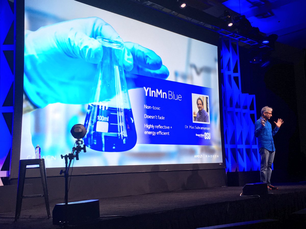 Mas_OregonState's tweet image. .@AMD new @RadeonPro WX graphics cards colored w/ #YInMnBlue #AMDCapsaicin @OSU_Chemistry @richgcarter_OSU