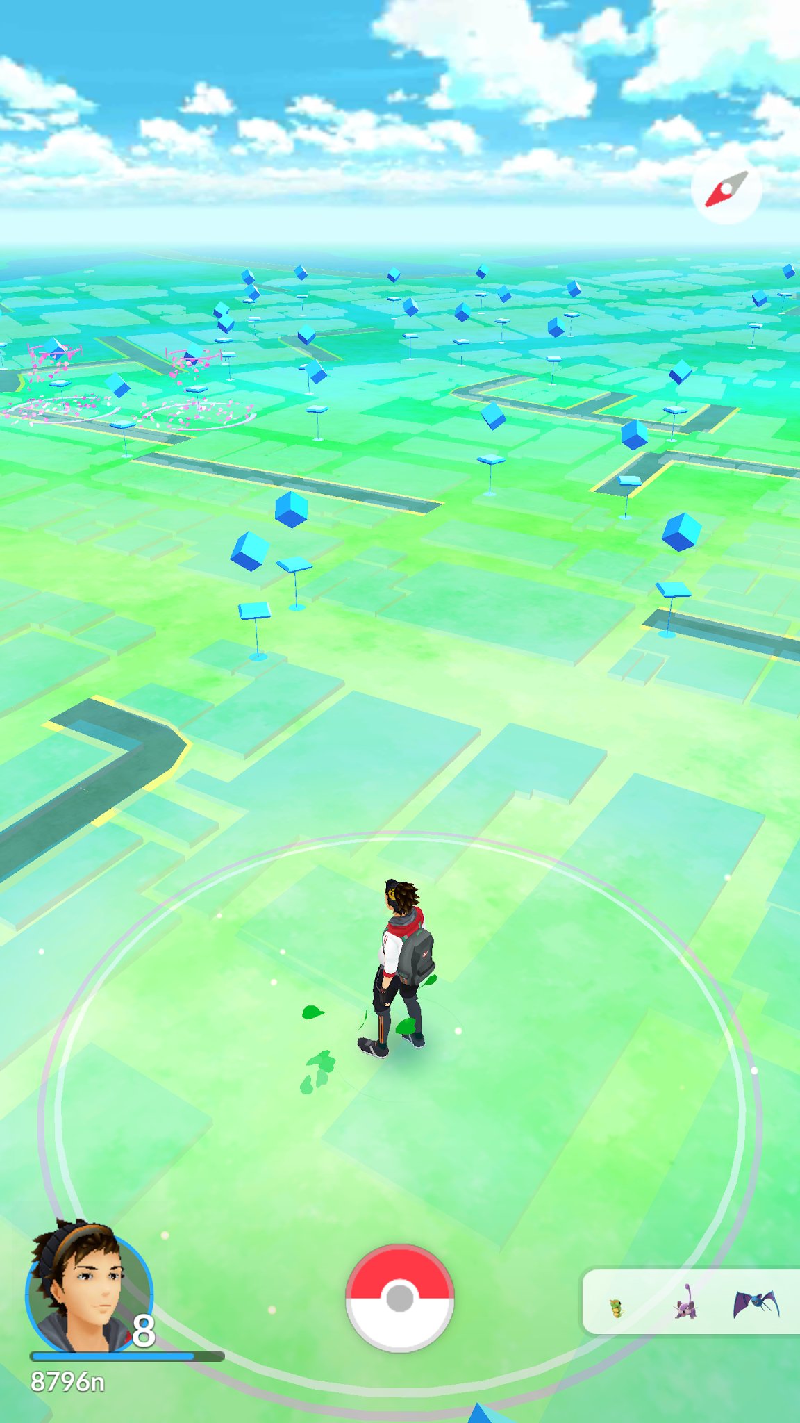 ポケモンgo マップビュー 地図 がおかしくなるバグが発生中 各地で道路が寸断 Ingress や Googleマップ のアップデートと関連か アプリオ