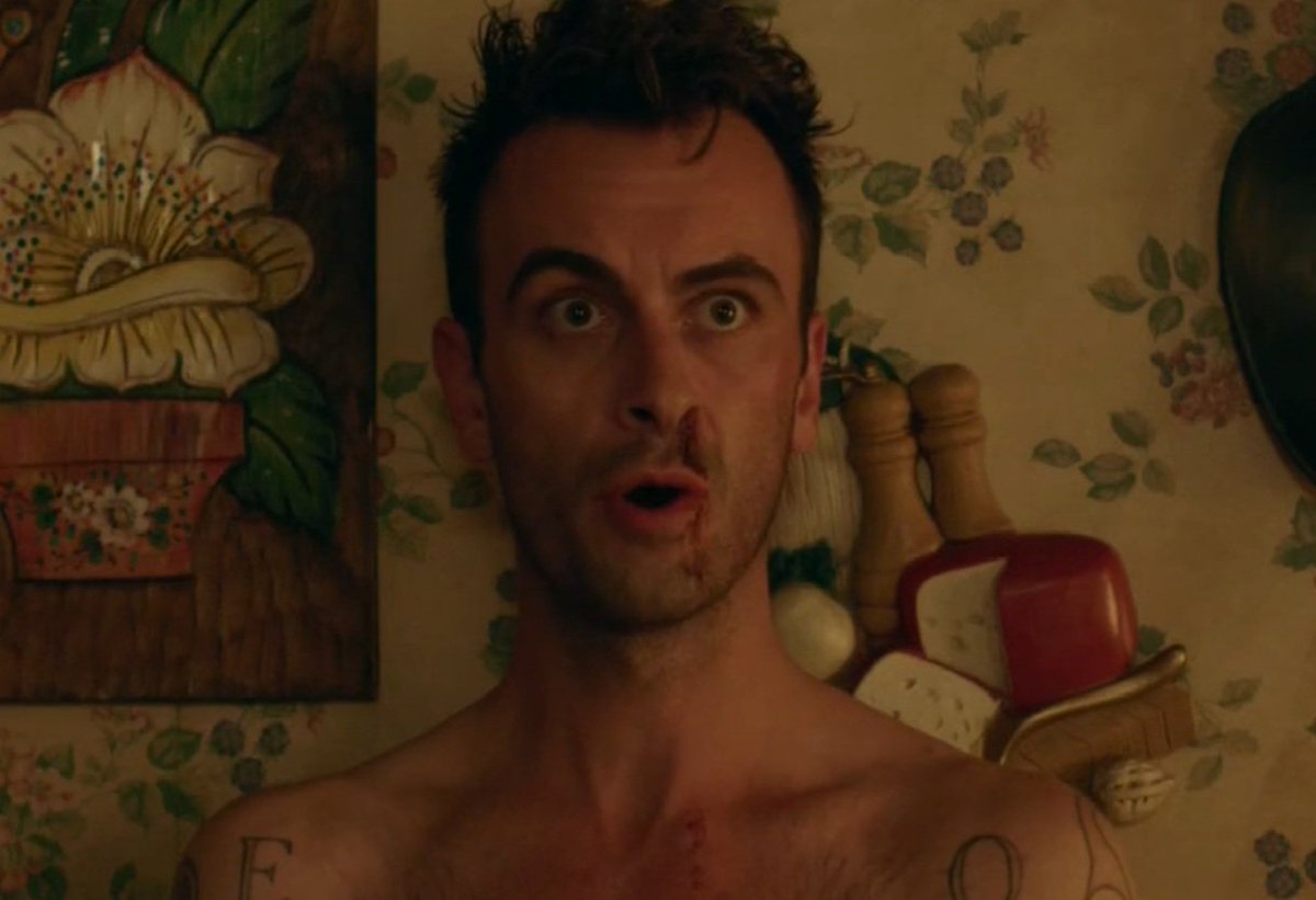 PerfectScenes_'s tweet image. Jinkies! (Preacher, S1 E6)