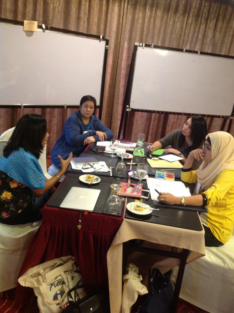 WeAct1325's tweet photo. Members of network from diff orgs answering the question "what is the relevance of WE Act 1325 to my organization?" https://t.co/1umusHUd5k