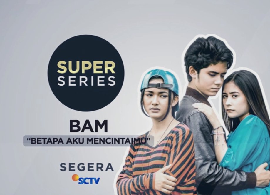 SCTV's tweet photo. Pasti sudah nggak sabar mau nonton super series @alysyarief @PrillyBie @dindazani? Nantikan SEGERA! https://t.co/A4rJlIr2nk