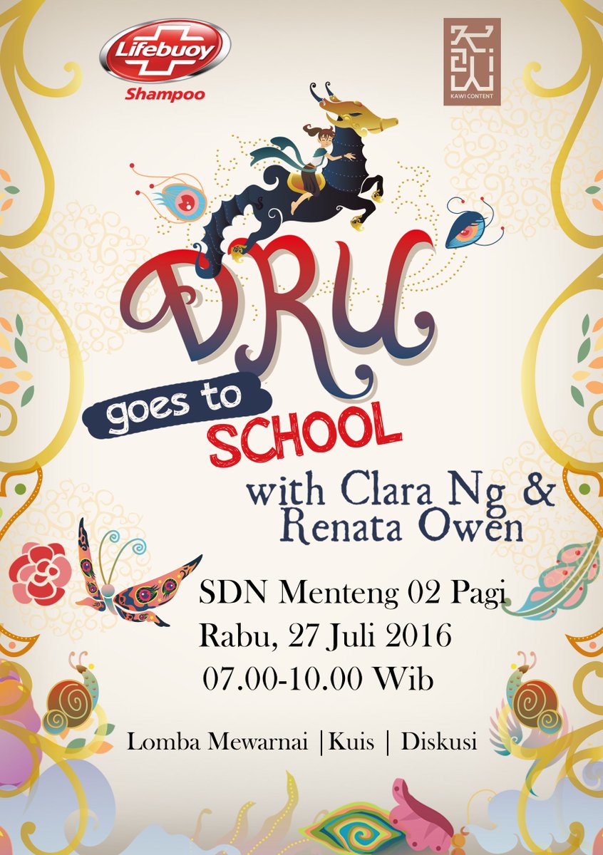 kisahdru's tweet photo. Besok #DruGoesToSchool ke SDN Menteng 02 pagi .. Ada yang sekolahnya di sana? https://t.co/xHB66dsI4Y