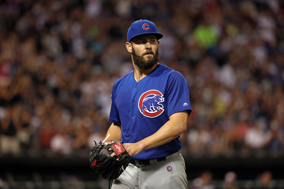 SportsCenter's tweet photo. The Cubs have now lost 4 straight, and 7 of 10, starts by Jake Arrieta. https://t.co/kbFfq453OE