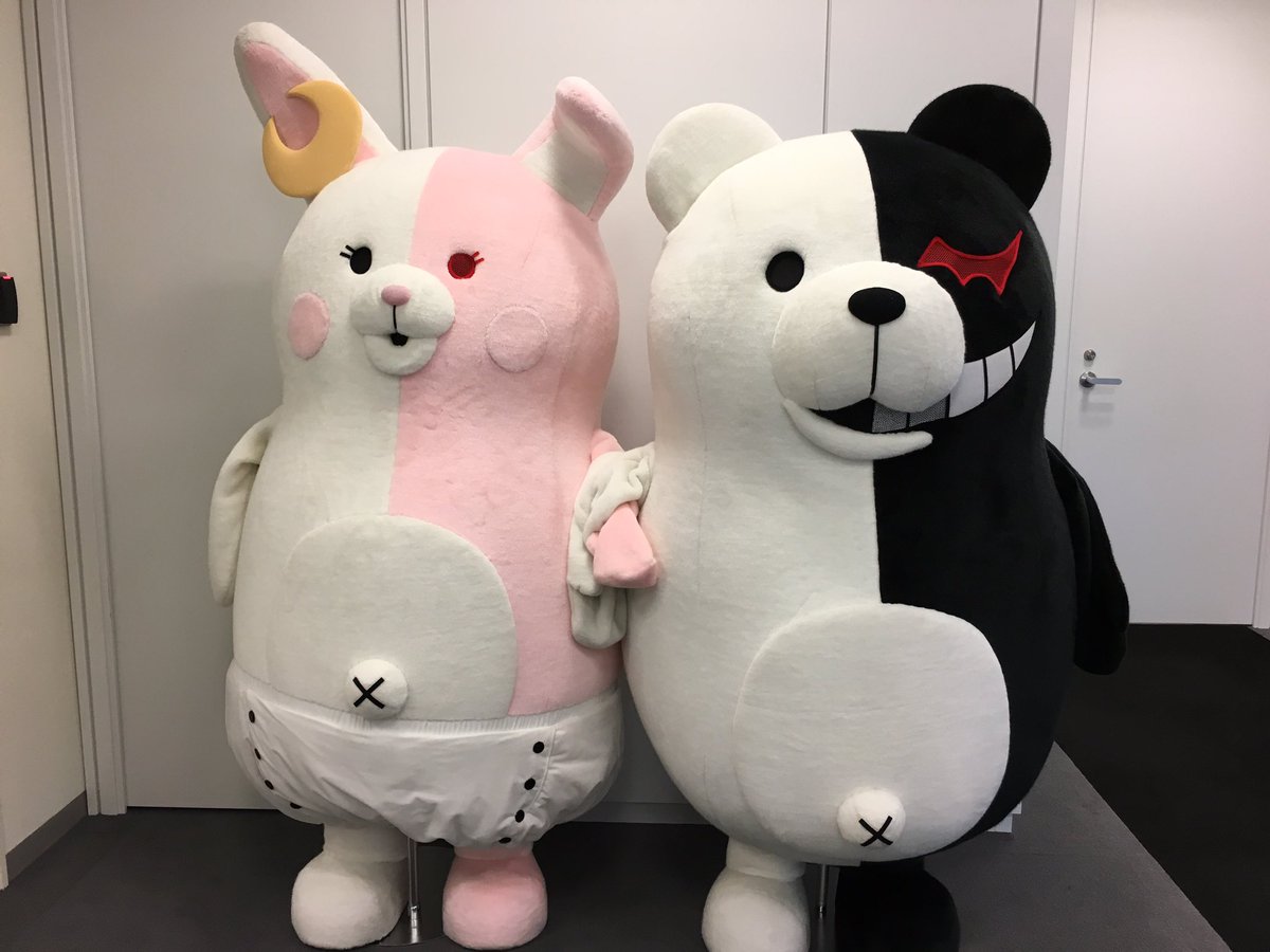 サイズ交換対象外 ダンガンロンパ モノクマぬいぐるみ - 通販