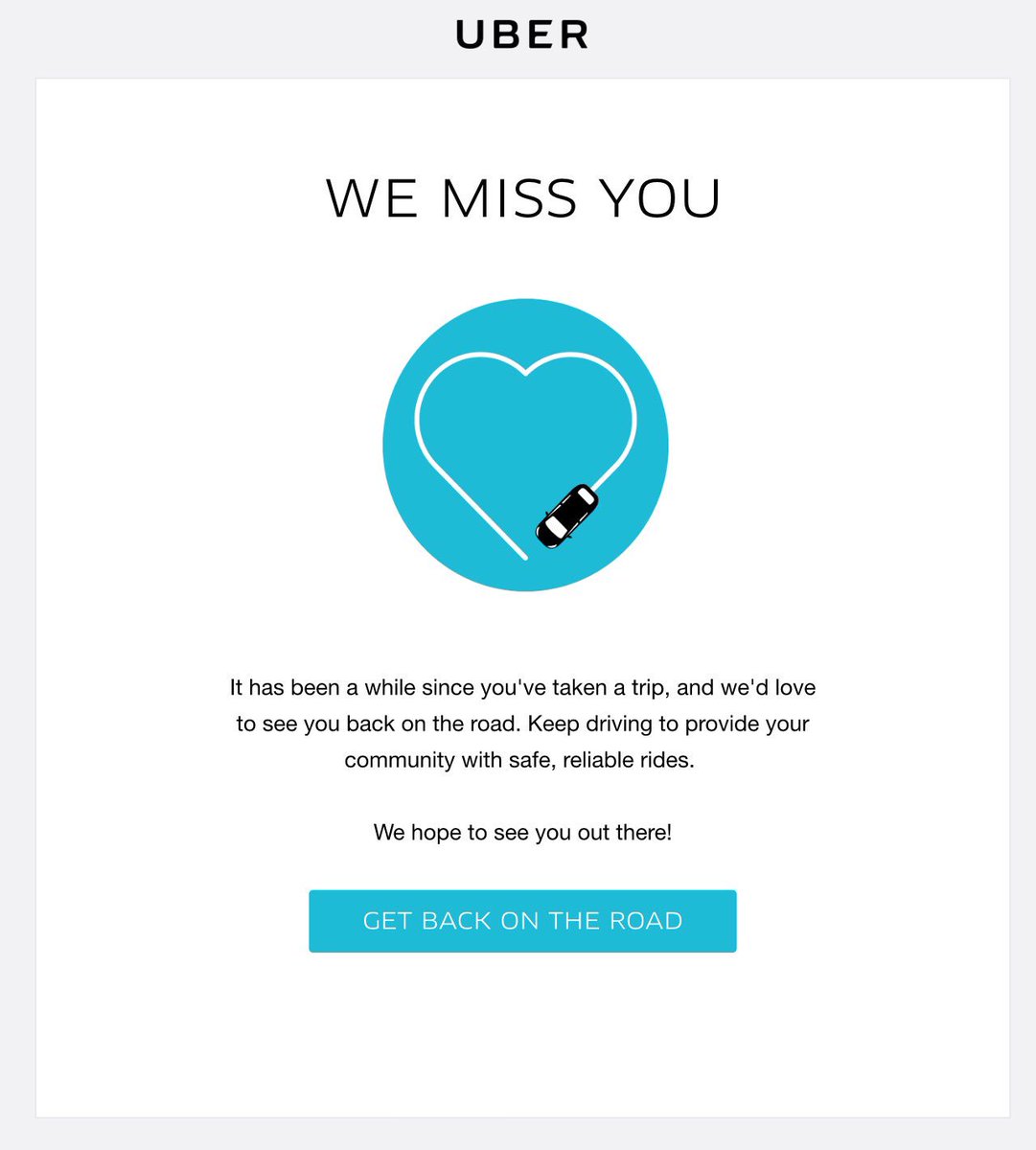 Must have forgot to turn the #Uber driver app on. Oh well.