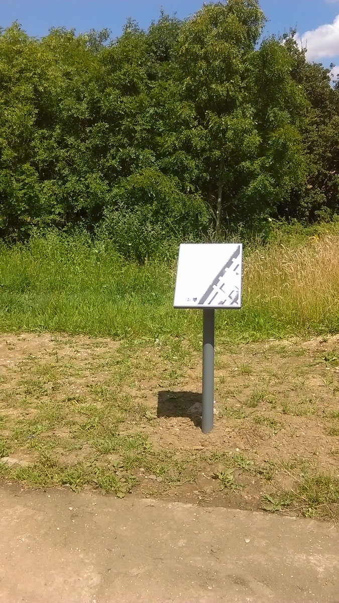 TCVGloucester's tweet photo. The Moors is looking great in the sun @BigLocalChelt benches and signs are in and the weeds are down https://t.co/F53Rb6vmql