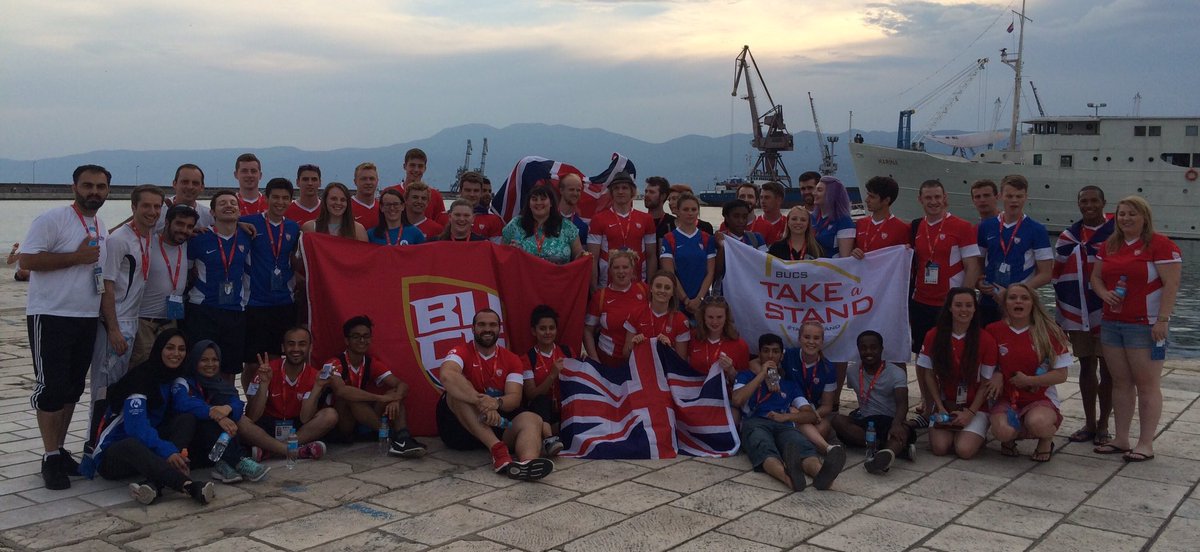 <a href="/BUCSsport/">BUCS</a> <a href="/GregSturge/">Greg Sturge</a> Had an awesome time working at #EUG2016  with a very talented bunch of young GB uni athletes!