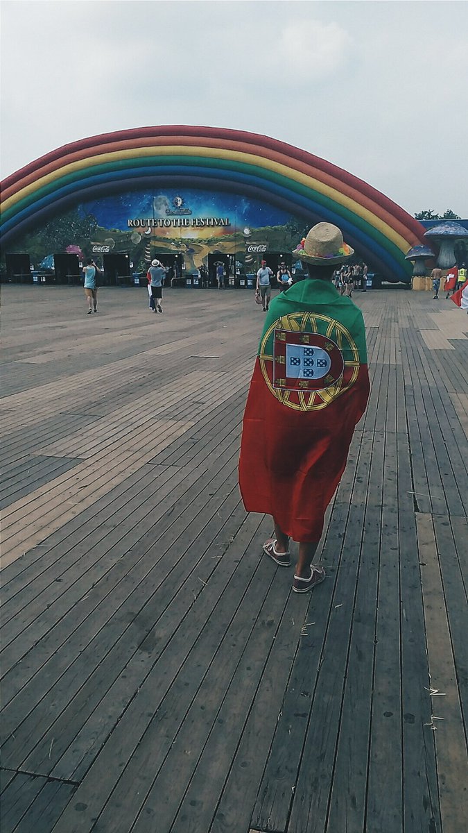 AVA ❤🔝🎉🌈 #TomorrowlandBelgium #Rainbow #Pride #PortugueseFlag