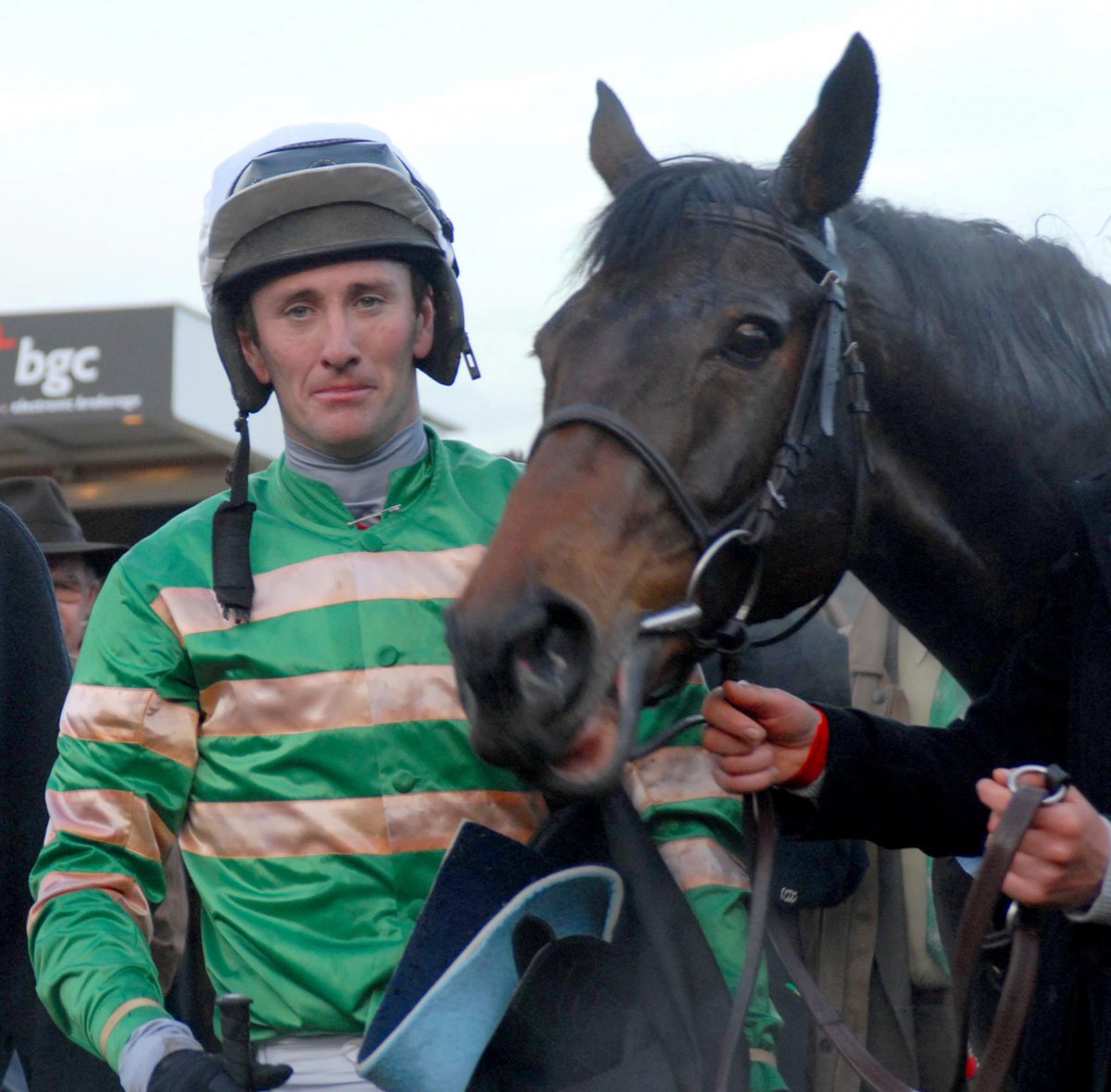 TheIrishField's tweet photo. "My favourite day was Bolger’s 10th La Touche on Spot. He was an unbelievable horse."   RIP JT McNamara https://t.co/x03I4rvPHo