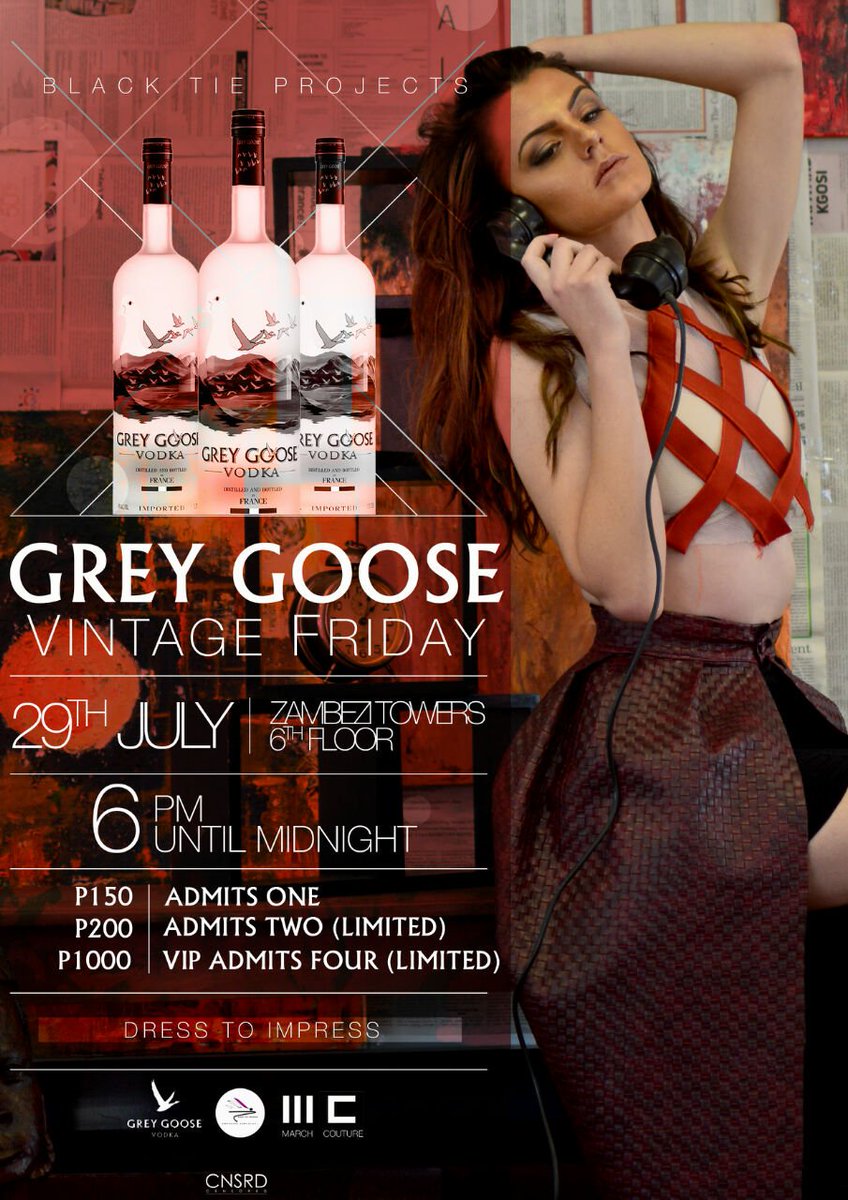 itsME_Launer's tweet photo. Do you want to hear the hottest track rn? Friday night's a movie🎥🔥#GreyGrey fire #GreyGoose
Ticket: @blacktie_bw https://t.co/sSPCQ69KES