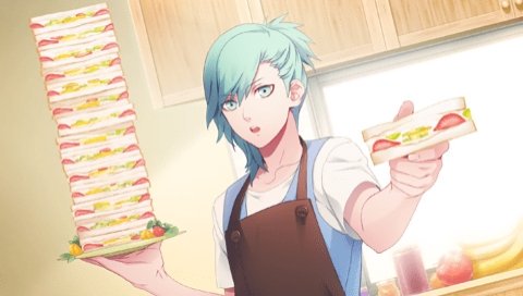 "Here take one of my sandwiches." Valentin holds out a perfect looking sandwich to him/her. [#BlackButlerRp #OpenRP]