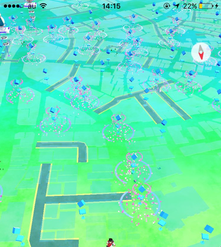 ポケモンgo マップビュー 地図 がおかしくなるバグが発生中 各地で道路が寸断 Ingress や Googleマップ のアップデートと関連か アプリオ