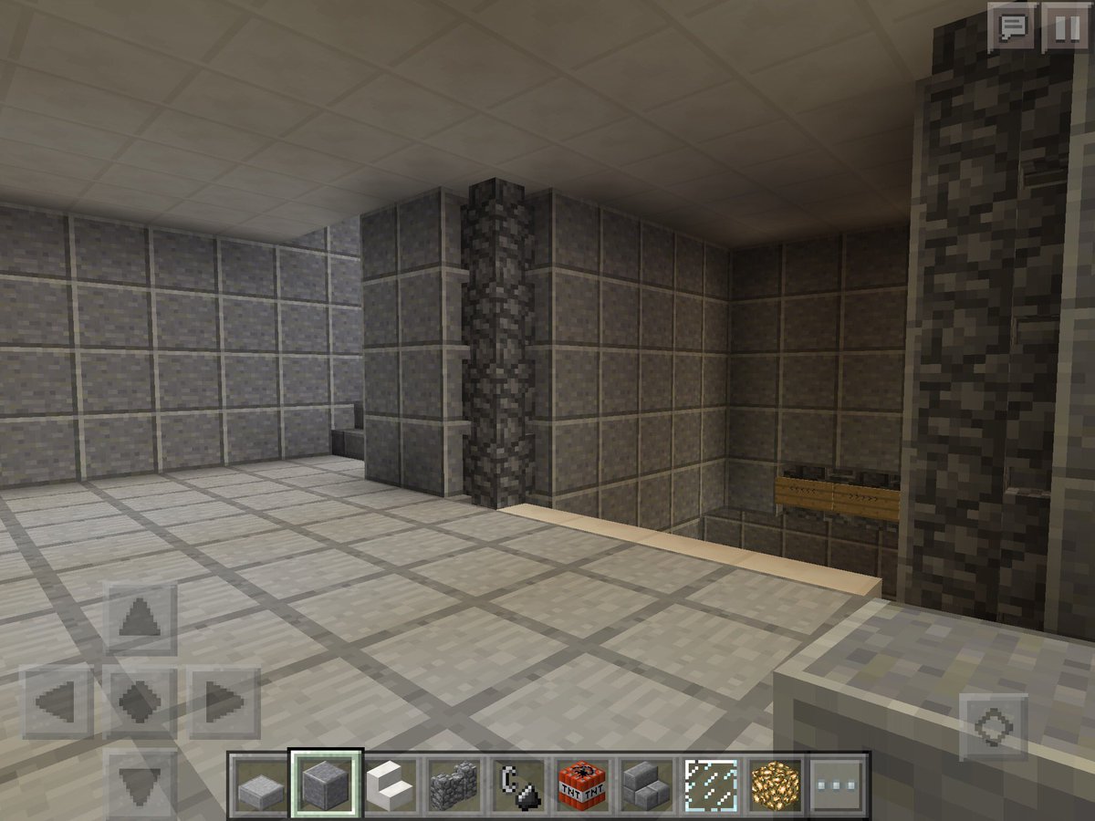 NYC_Minecraft's tweet photo. A passage in Penn Station #nyc #minecraft #mcpe #subway #trains #tunnels #creativemode https://t.co/ac360CJy8G