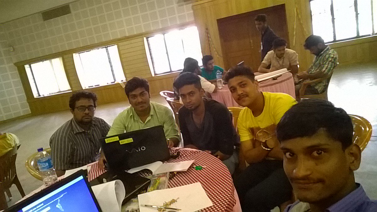 ajithnair289's tweet photo. Oh #shakzz about to launch our own firm and logo. Here comes the #entrepreneurs. #FantaCode #KSUM #EDC #MESCE https://t.co/Jqpn9EdFkh