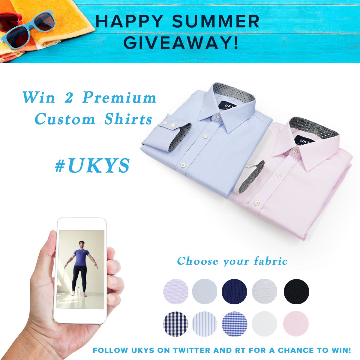 Follow UKYS and RT for a chance to win 2 Premium Custom Shirts #Giveaway on our campaign: rgn.bz/OEUg