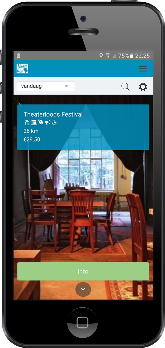 De #Veluwe heeft meer te bieden dan bos en hei. Vandaag #theater en #culinair uitjes toegevoegd aan de #app