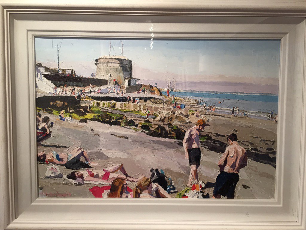 SiobhanBastable's tweet photo. Stephen Cullen showing at The Gallery Dalkey, 26, Castle Street, Dalkey. Info@thegallerydalkey.com https://t.co/Y9YBEz8mon