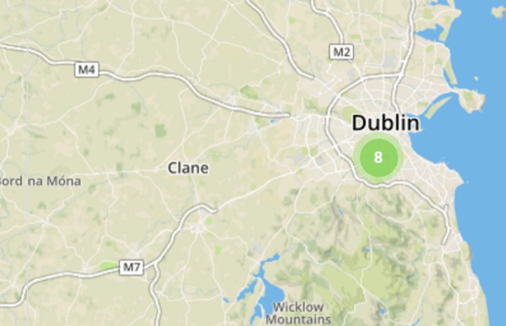 yousenseu's tweet photo. New PM10 measurement near Dublin!
Please follow us on https://t.co/cWZiffz6XZ https://t.co/2RUNU4EI9x