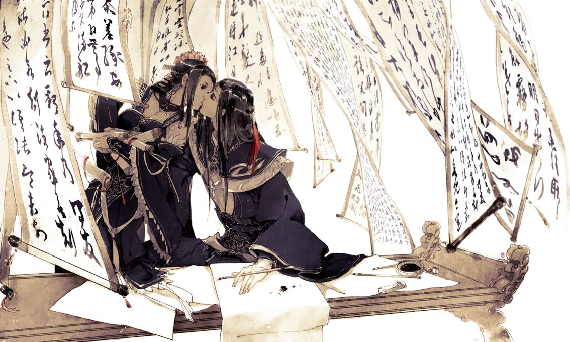 伊吹五月さんという中国人イラストレーターの絵、超美麗・・・好き