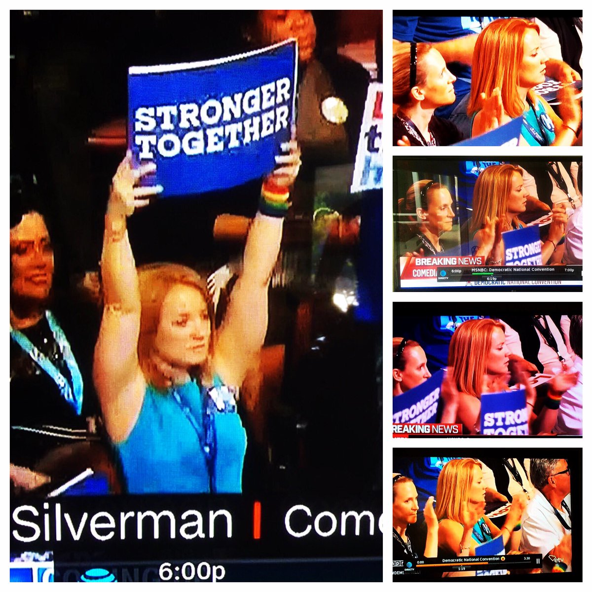 LindseyPHorvath's tweet photo. Thanks to everyone who kept an eye out for me today at #DNCinPHL #CArepresent https://t.co/kGJvuE74Us