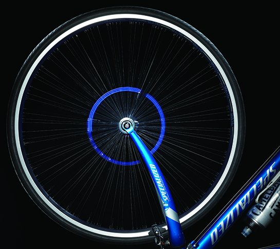PopSci's tweet photo. DIY: How To Light Up Your Bike Wheels [Video] https://t.co/DEUJS4mtlX https://t.co/X0Fk8CQCTy
