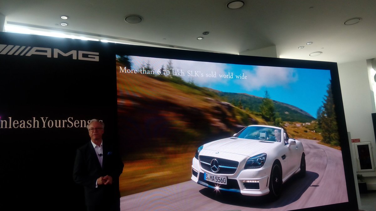 odmag's tweet photo. More than 6.7 lakh #SLKs have been sold around the world. The #SLC43 #AMG replaces the #SLK55 #AMG https://t.co/JGaoyiIIjp