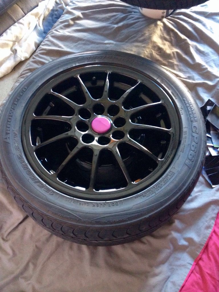 SuzukiSandi2912's tweet image. @Got_it_Mod_it currently painting my wheels. Going to look amazing when complete 😊👌👍👌👍