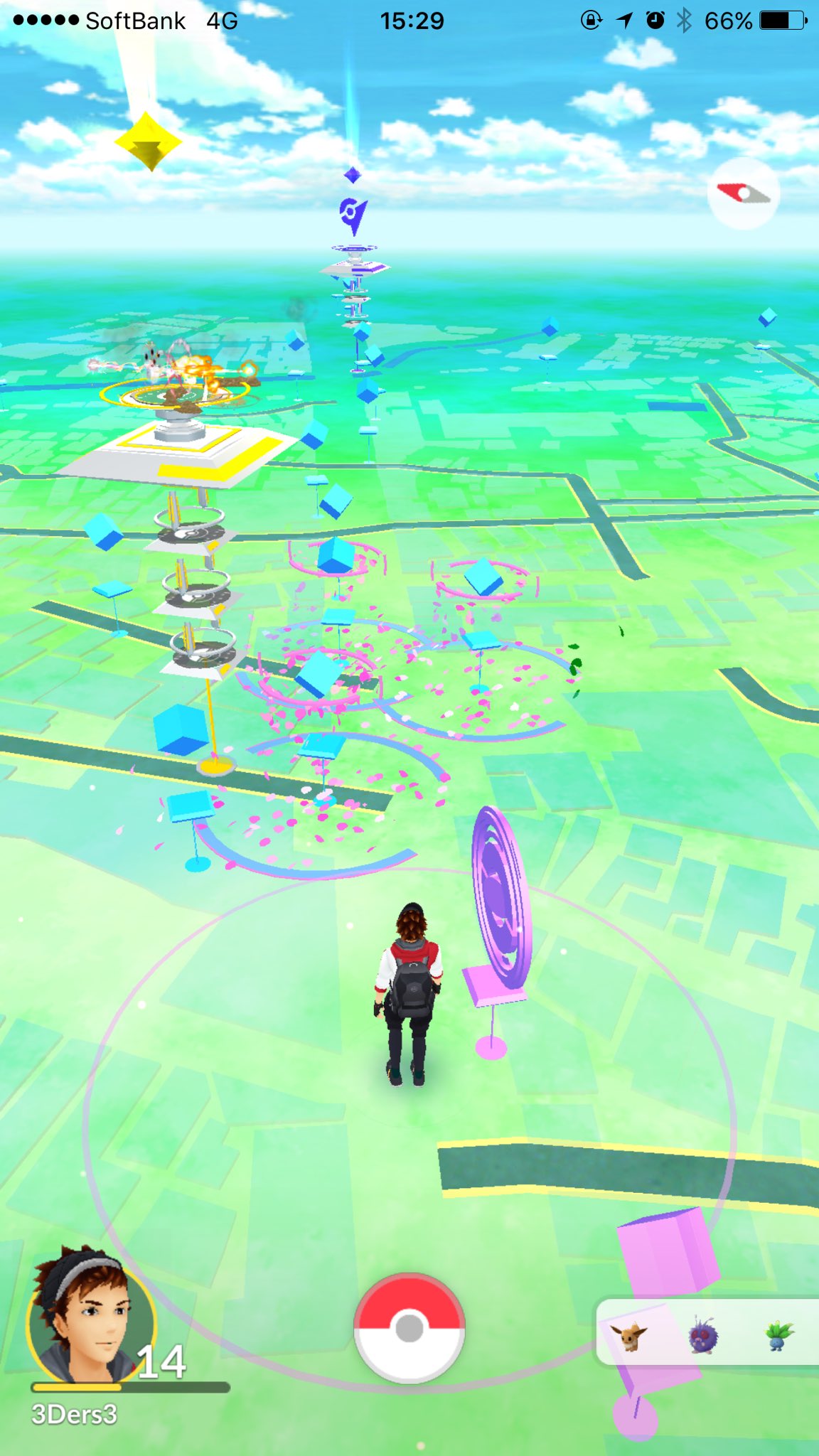 ポケモンgo マップビュー 地図 がおかしくなるバグが発生中 各地で道路が寸断 Ingress や Googleマップ のアップデートと関連か アプリオ