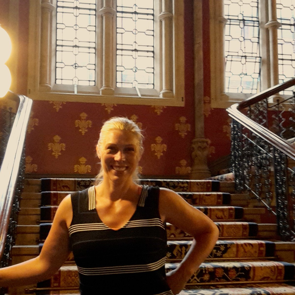 positivelyslim's tweet image. Felt like a Spice Girl when I visited the Grand Staircase at @stpancrasren last week! #spicegirls20 #sportspice