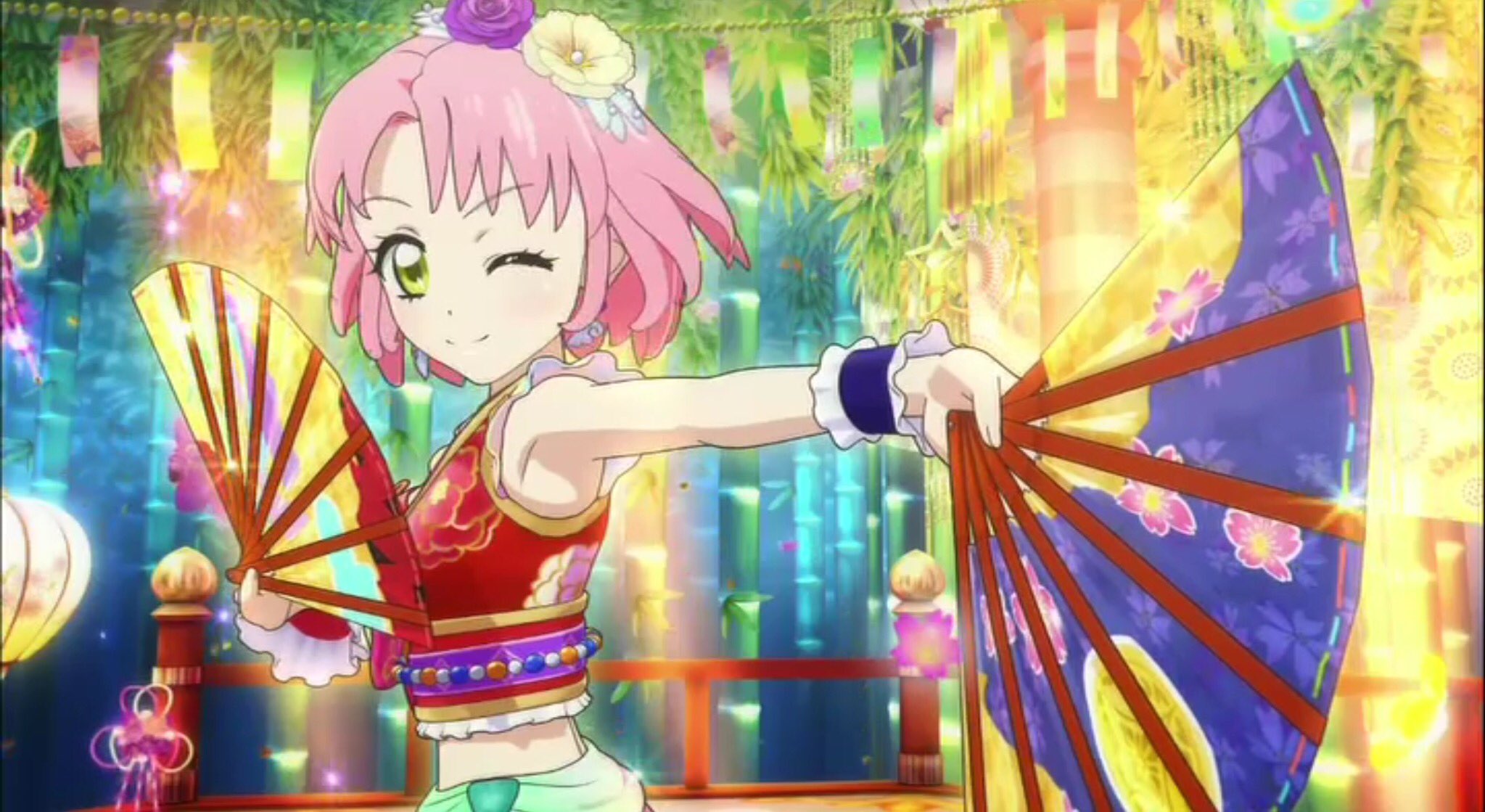 はるさき アイカツでは露出が少ない分ワキは大事なアピールポイント ある意味スペシャルアピール並み アイカツ アイカツスターズ T Co Ughwgxorer Twitter