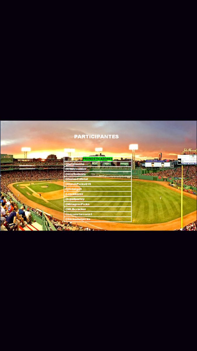 mlbleague1's tweet photo. Estos serán los 12 primeros pronosticadores que participarán en la primera edición de la MLB League ⚾🔥🔥 https://t.co/1Pmsv4tDWc