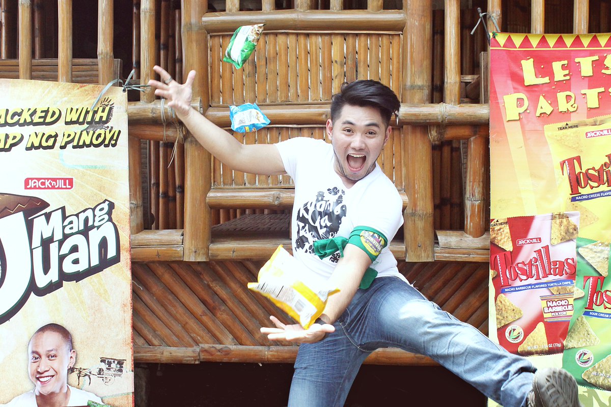 mlvntordecilla's tweet photo. Thank you #MrChips #ChicharronNiMangJuan and #Tostillas! Mapapatalon ka sa saya! #TAEMU18π² https://t.co/d6HAMdprxf