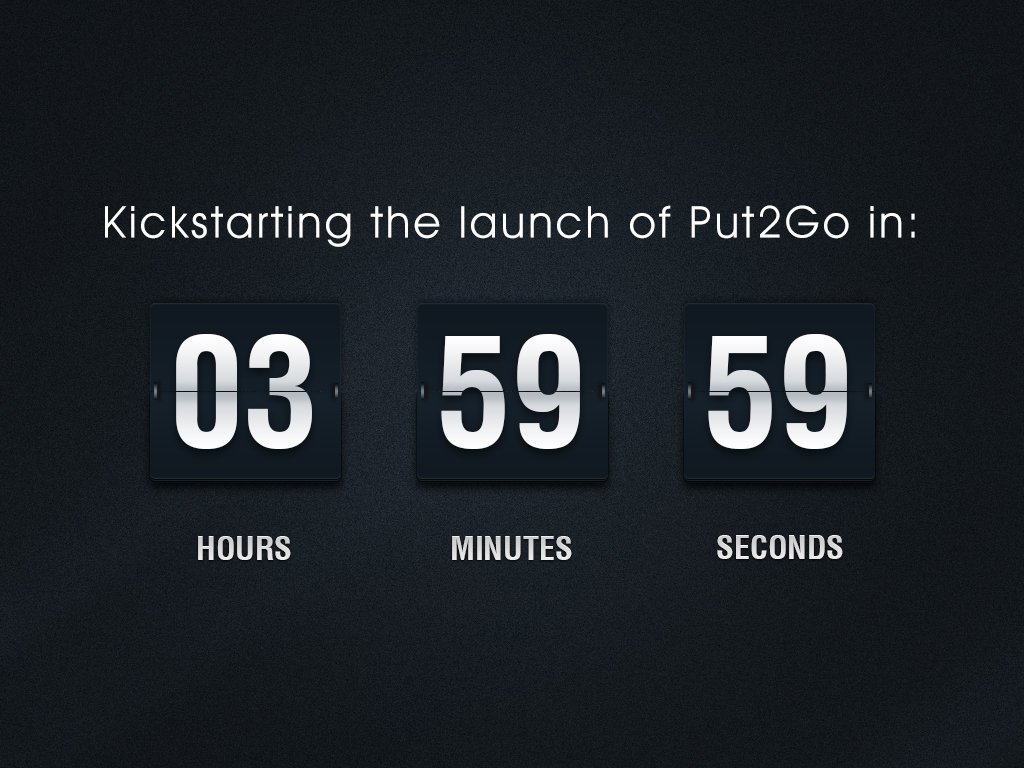 Put2Go's tweet image. Kickstarting the launch of #Put2Go in: kck.st/2a4vvFI