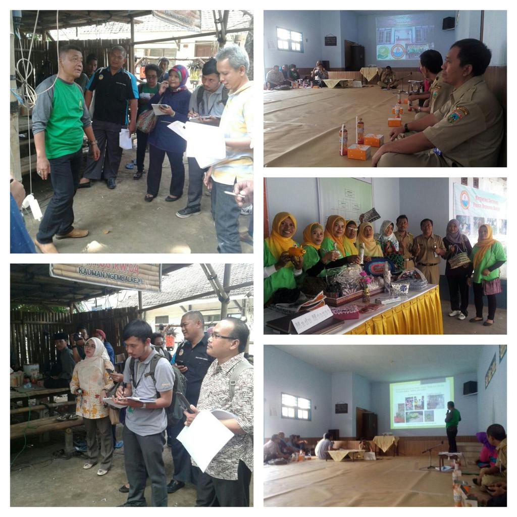 KecBae's tweet photo. Verif lapang proklim di Dk Kauman Ds Ngembalrejo oleh Tim Penilai Kemen LHK @KementerianLHK @MusthofaWardoyo https://t.co/bnrOa7rc0h