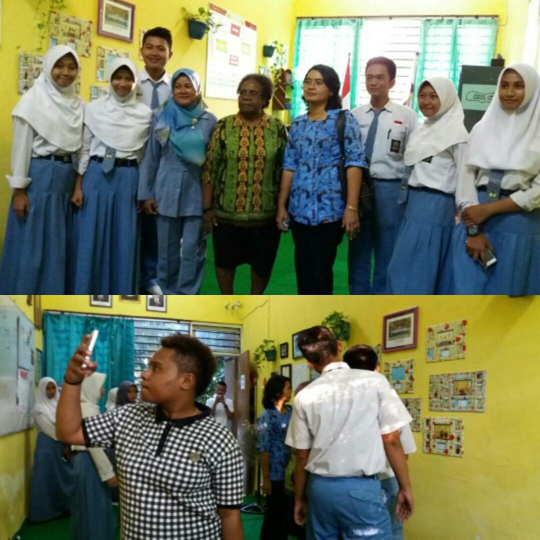 Terimakasih sudah mengunjungi SMAN 12 sby.  Yg sudah jauh" dari papua ke surabaya.  Kami senang dengan kunjungannya