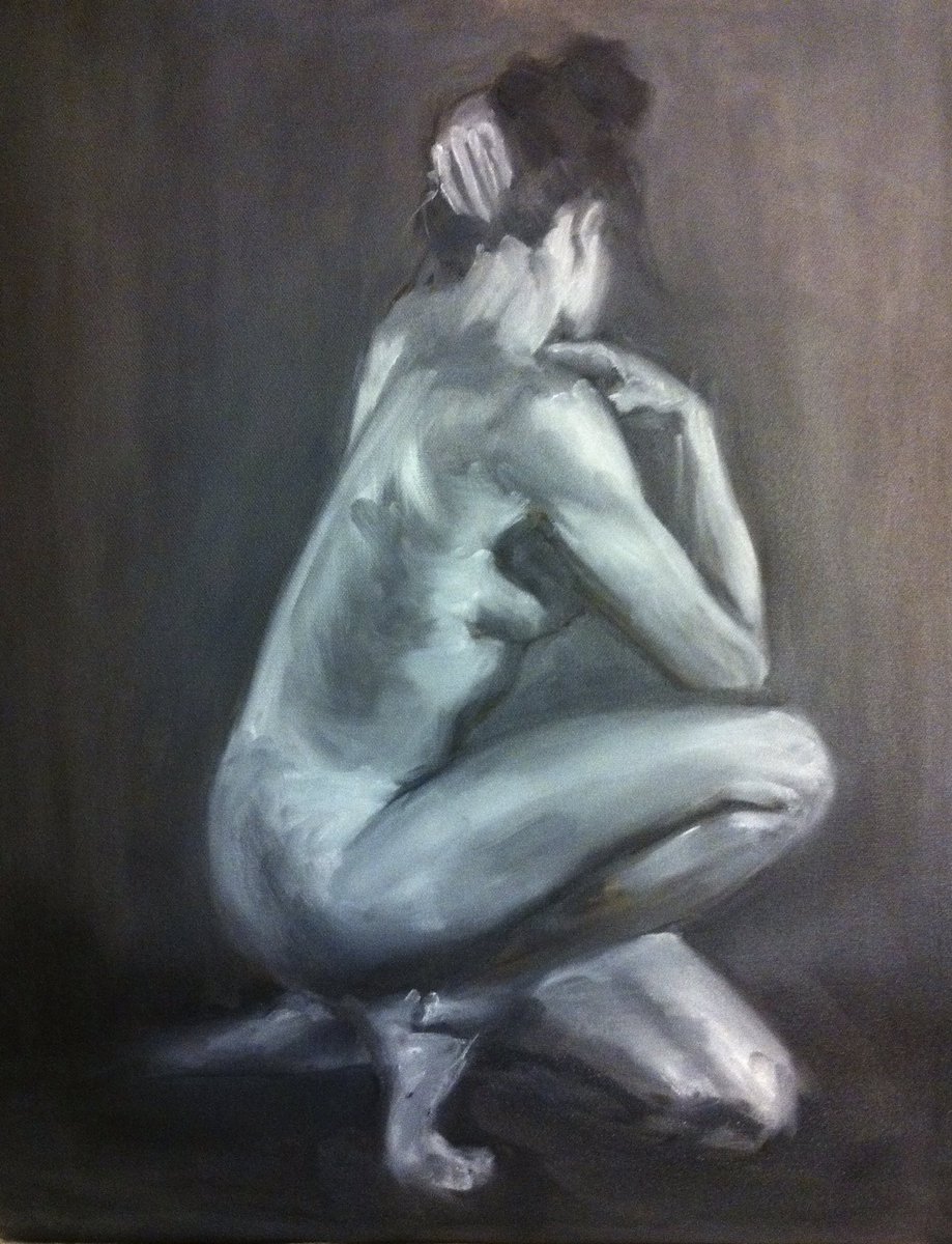 looseflow74's tweet photo. #oilpainting #figurepainting #blackandwhite https://t.co/SRz5DVmqwT