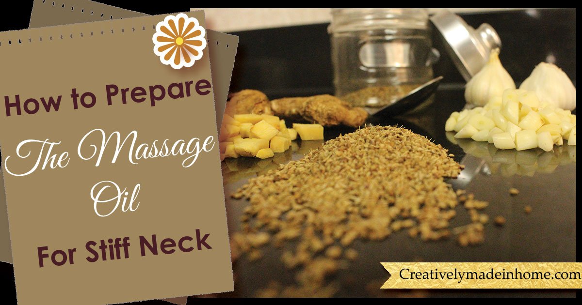 C_M_I_H's tweet photo. Very easy yet very effective Homemade Massage Oil to get rid of Stiff Neck Muscle Pain, #stiffneck #homemade #diyoil https://t.co/yQA1uyW3kR