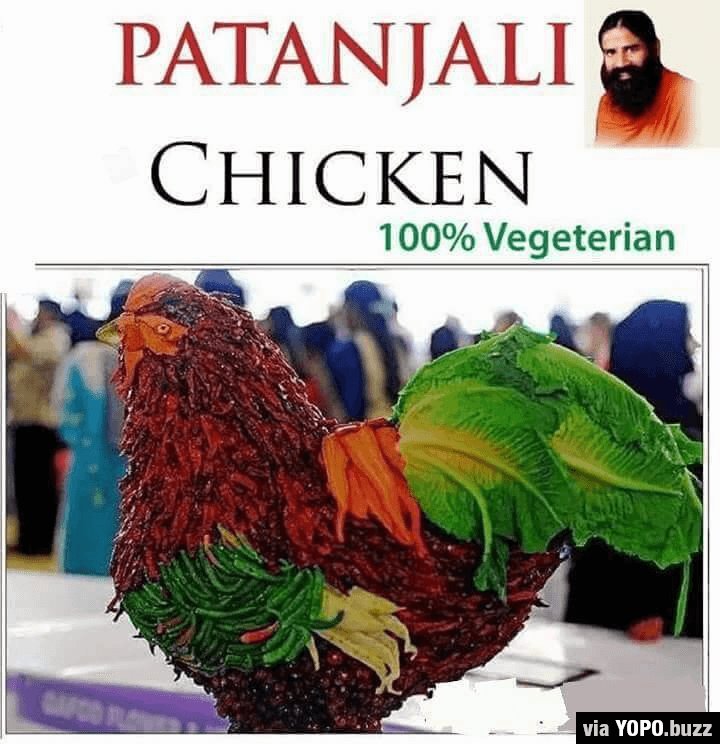 YOPObuzz's tweet photo. Iski maa ka Patanjali Murga...
.
.
.
Download YOPO for more >> https://t.co/1N3tbhCkGF https://t.co/piNIDbNkQS https://t.co/3USOgObKTf