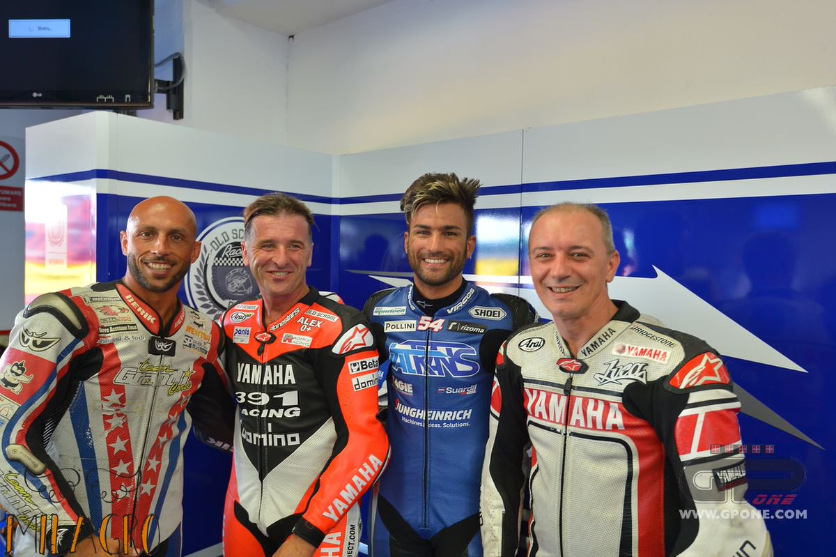 gponedotcom's tweet photo. #AlessandroGramigni #LucaCadalora Gramigni and Yamaha launch 'Old School Racing': Dates… https://t.co/1Qt8FLjcgX https://t.co/PzZtEmyVkB