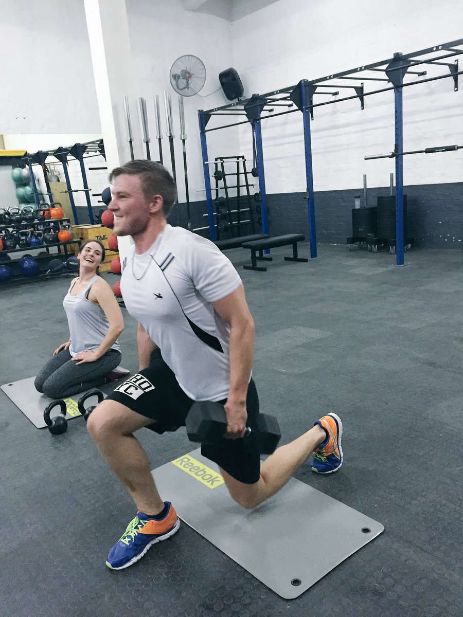 My Boi <a href="/DevGHogan/">Devin Hogan</a> 🔥pushin that tempo🔥 Lunges for the Win 🙌 Keep that back straight ;) :)