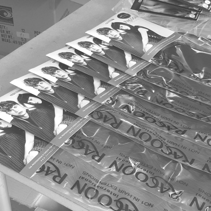 Gorgeous hair ready for our shoot with <a href="/A_Barton/">Andrew Barton</a> tomorrow, follow us on #Instagram <a href="/racoonintl/">Racoon International</a> for #BTS action! 📸💇💋