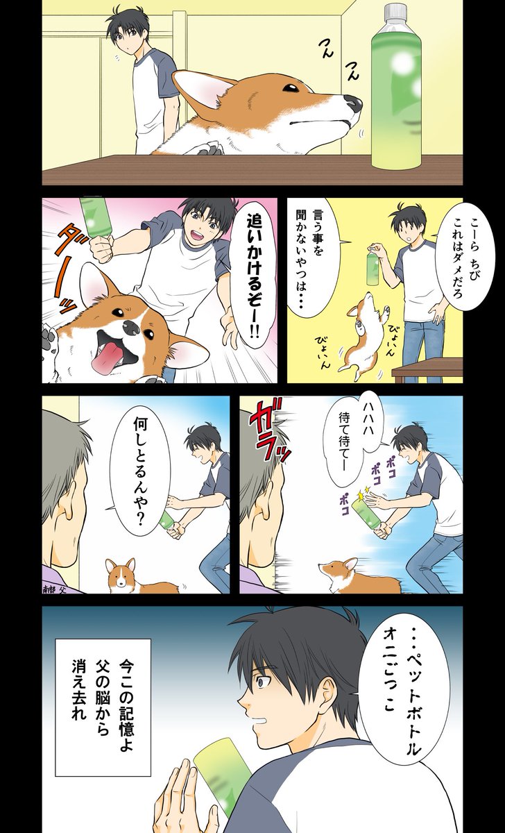 犬と遊んでいる姿は誰にも見られたくない 
