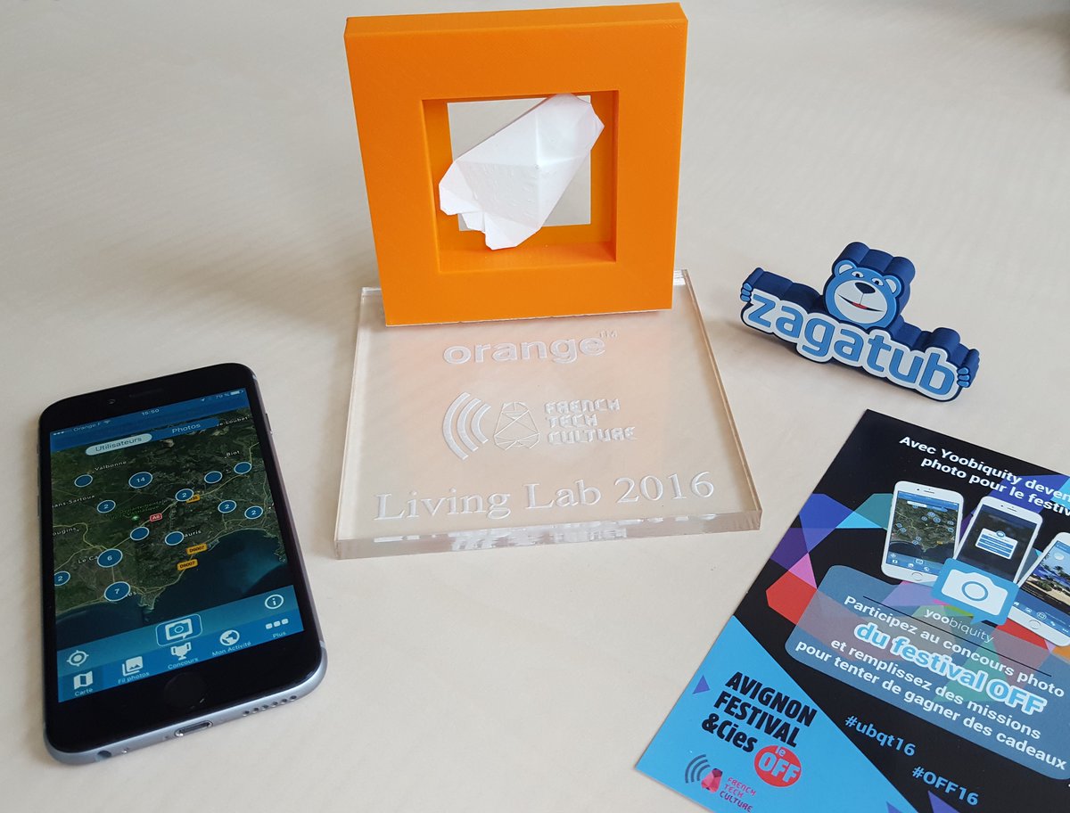 yoobiquity's tweet photo. Ce samedi, @yoobiquity remportait le prix @orange du Living Lab de la @FTCulture ! https://t.co/GFv05DFxDK
