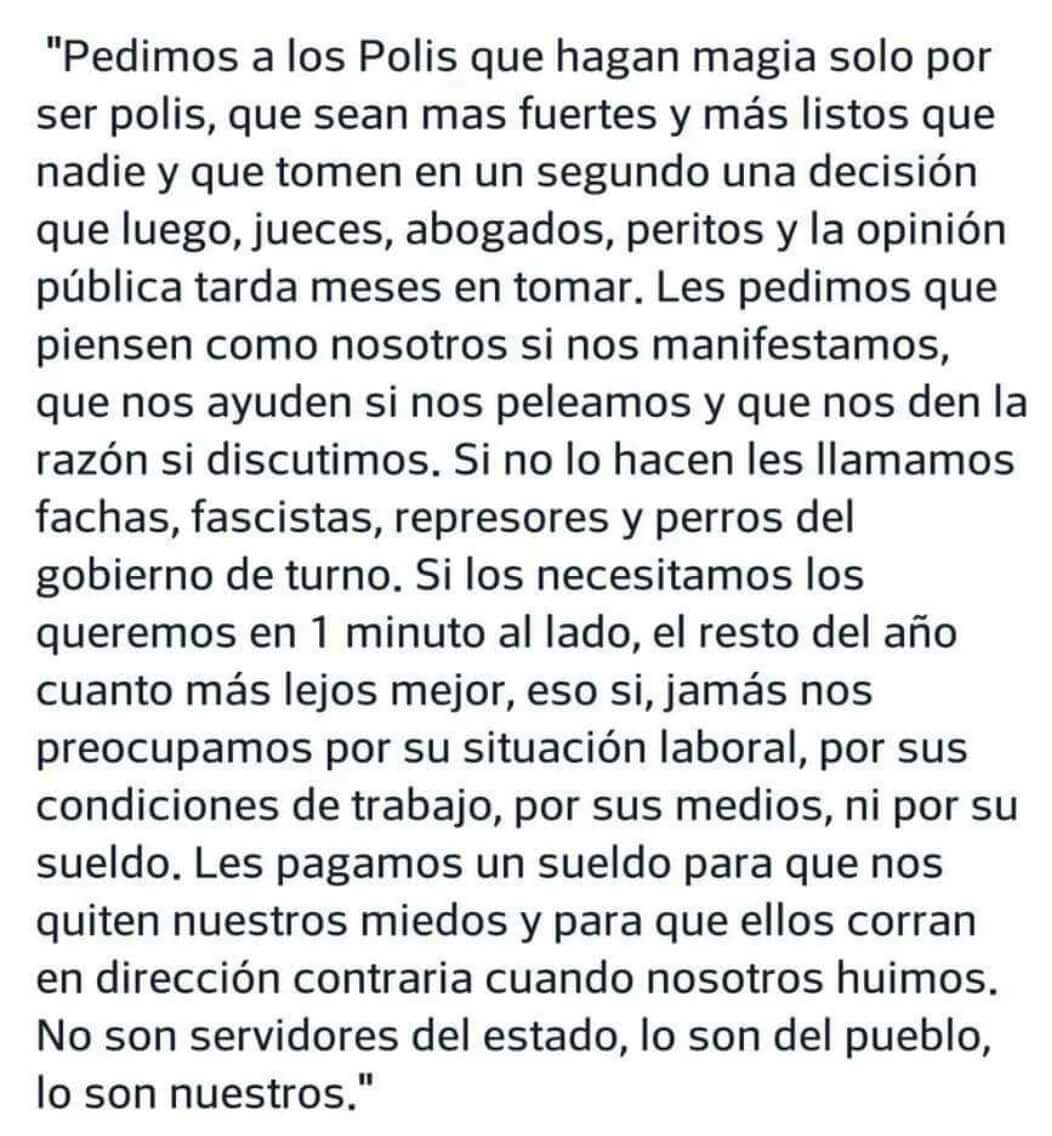 AgentesDB's tweet photo. No somos servidores del estado, somos servidores del pueblo https://t.co/prGUT8cMyD