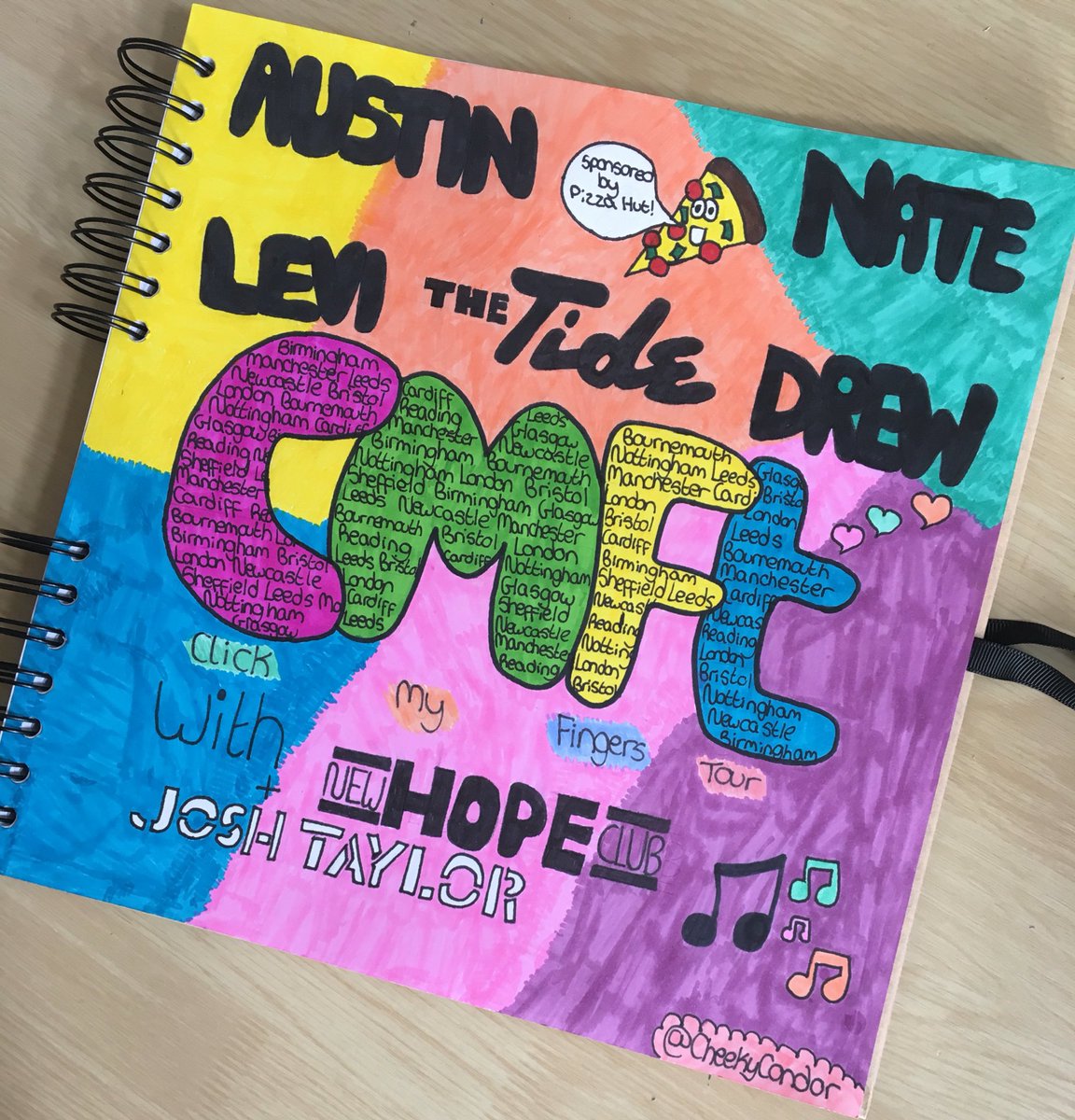 kisschlo_'s tweet photo. @TheTide #TideTuesday I've done these drawings for tour hope you like them โค๏ธ #TideUKTour https://t.co/tPFjf1KHaj
